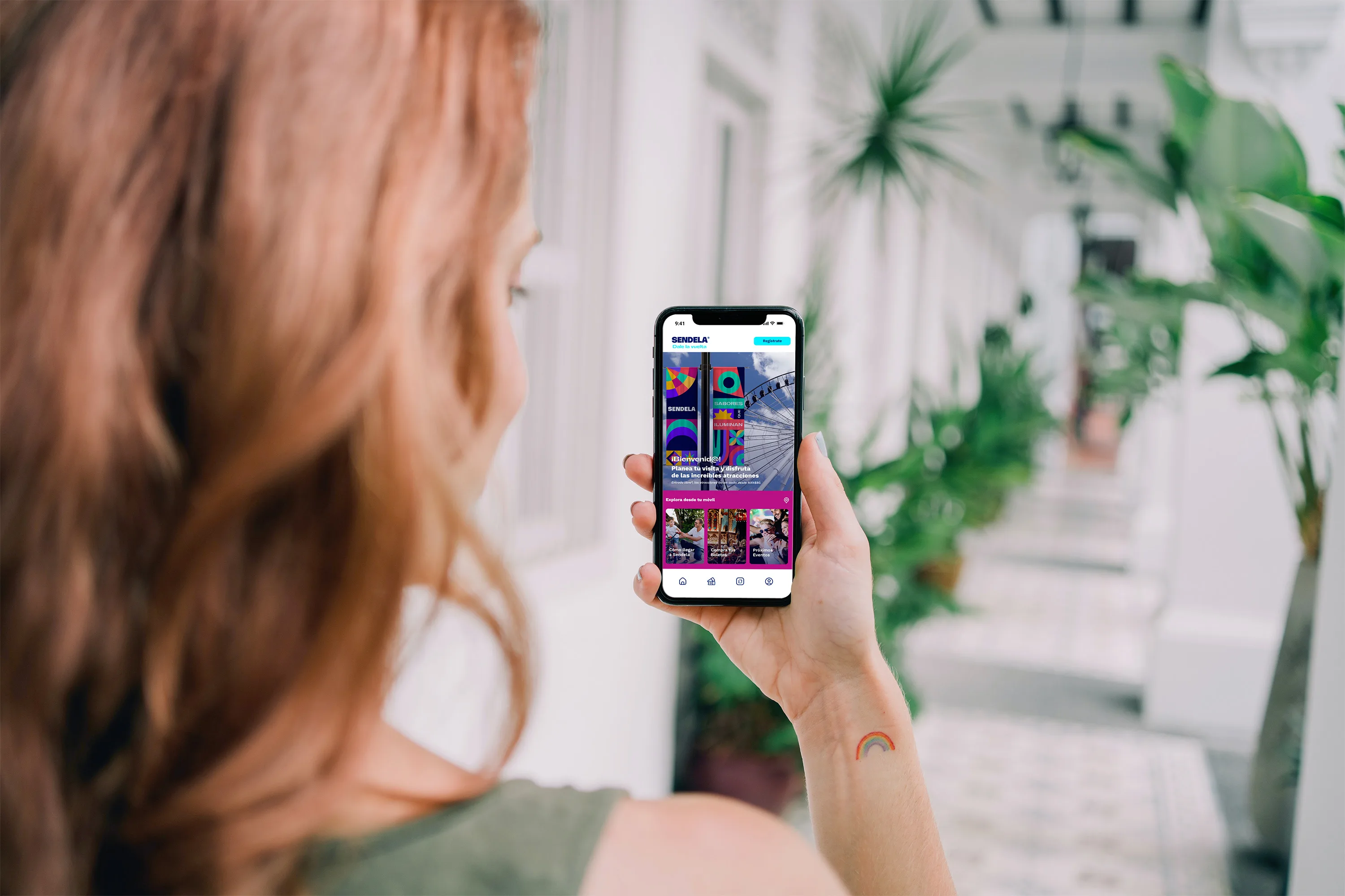 Sendela App Mockup